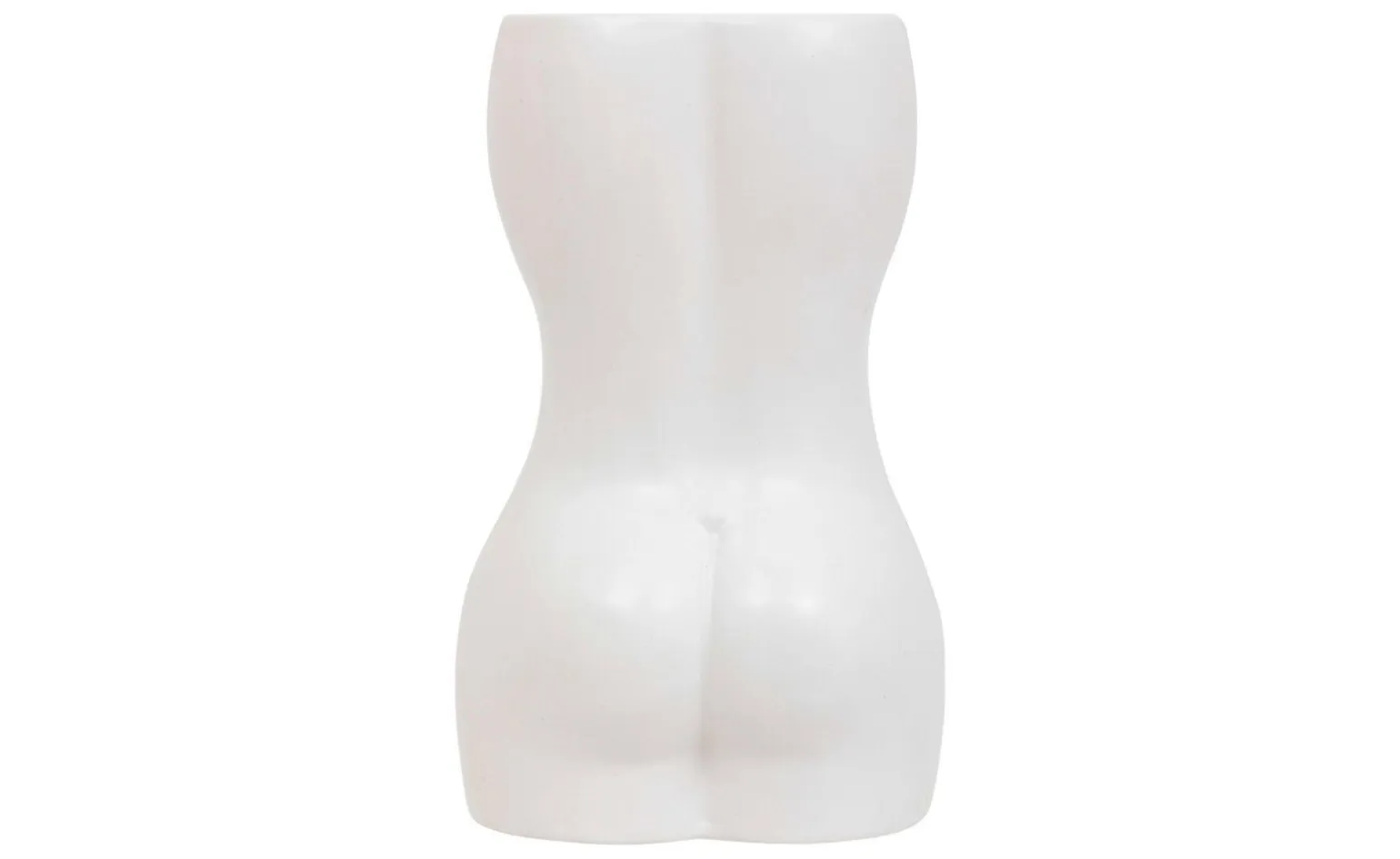 Abby vaso dolomite bianco h17 cm