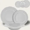 Abert Baroque piatto fondo bianco Ø27 cm