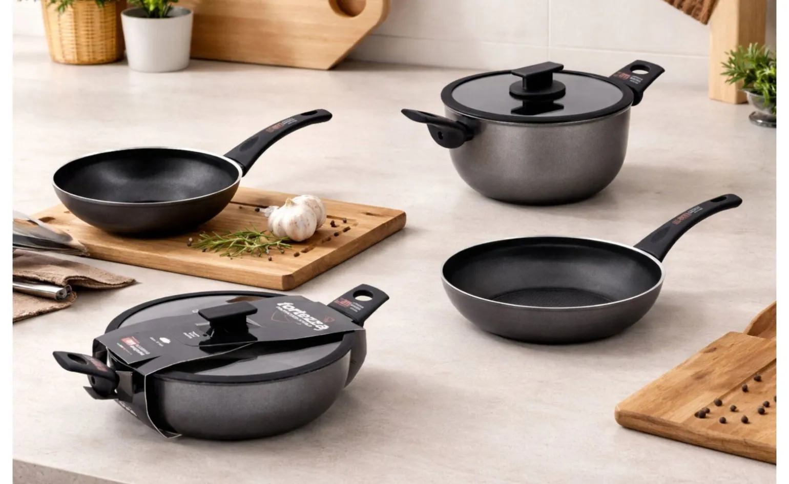 Accademia Mugnano Fortezza padella antiaderente, 30 cm