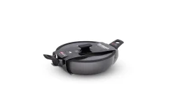 Accademia Mugnano Fortezza tegame antiaderente con coperchio, 24 cm