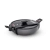 Accademia Mugnano Fortezza tegame antiaderente con coperchio, 28 cm