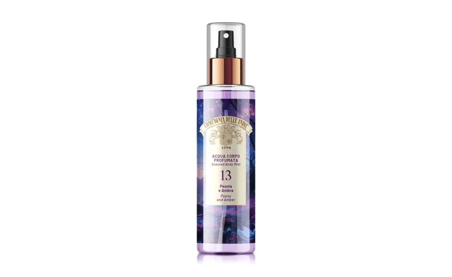 Acqua corpo 200 ml peonia e ambra
