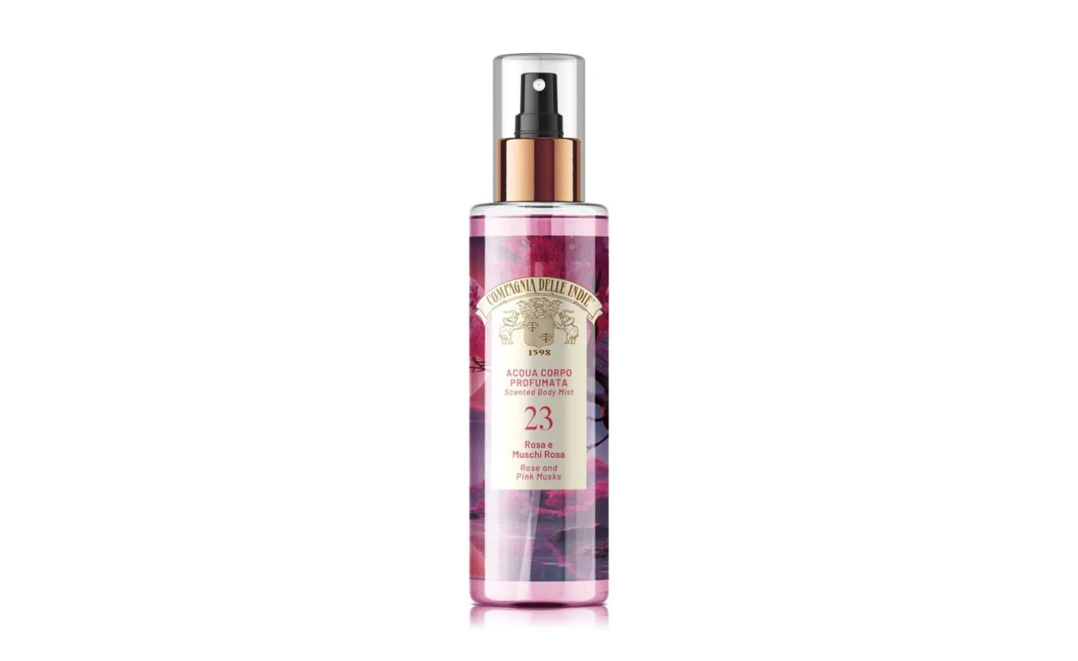 Acqua corpo 200 ml rosa e muschi