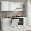 Adele cucina 293 cm colore bianco