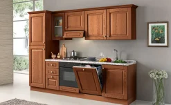 Adele cucina 293 cm colore noce