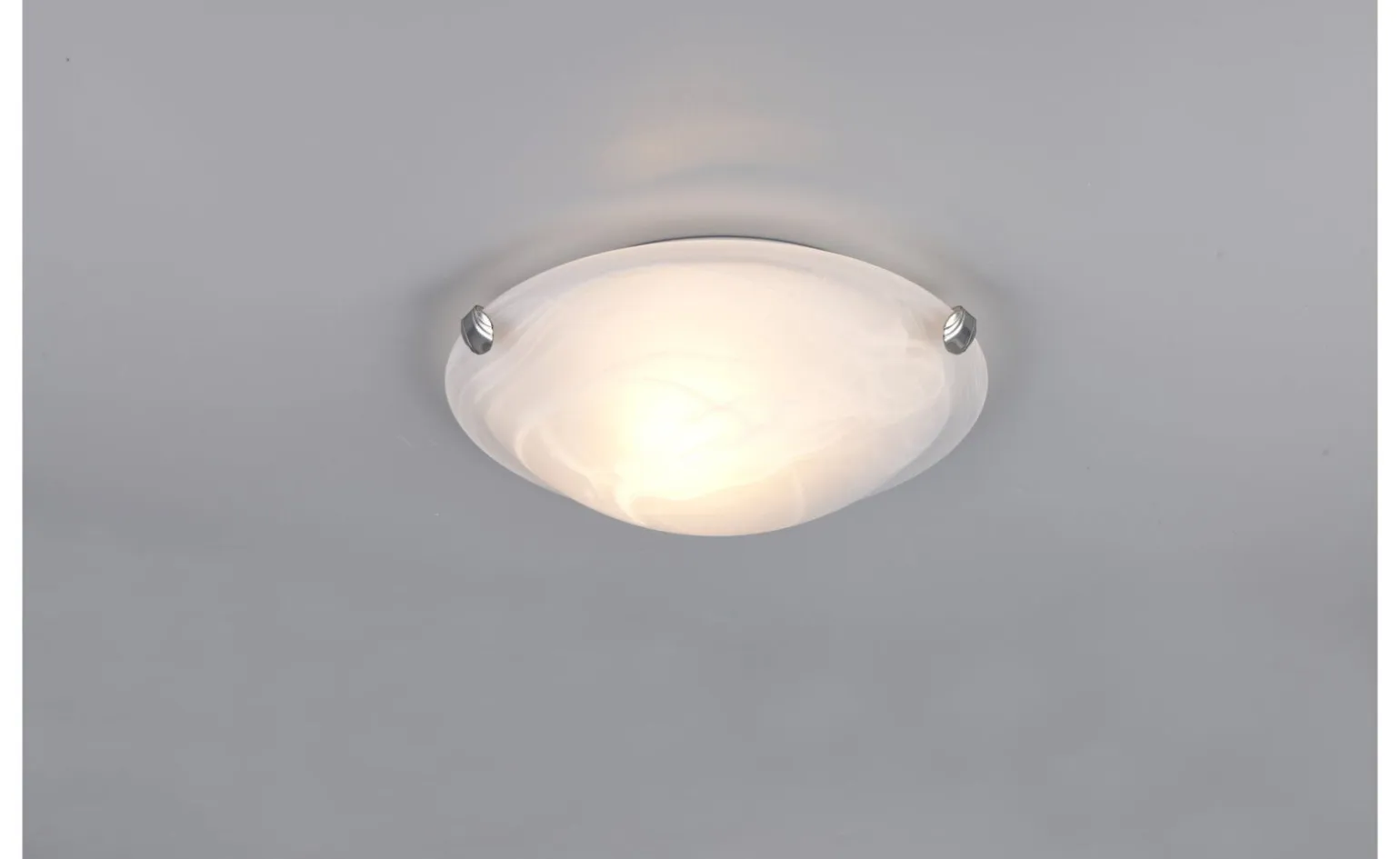 Adrian plafoniera alabasro Ø30 cm E27 bianca