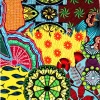 Afrika sottopentola colorato 15x15 cm