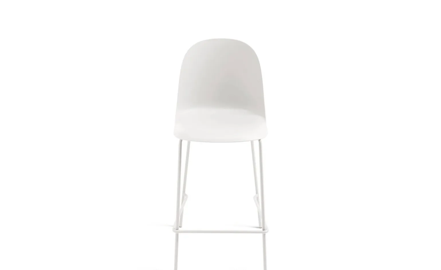 Aida sgabello colore bianco