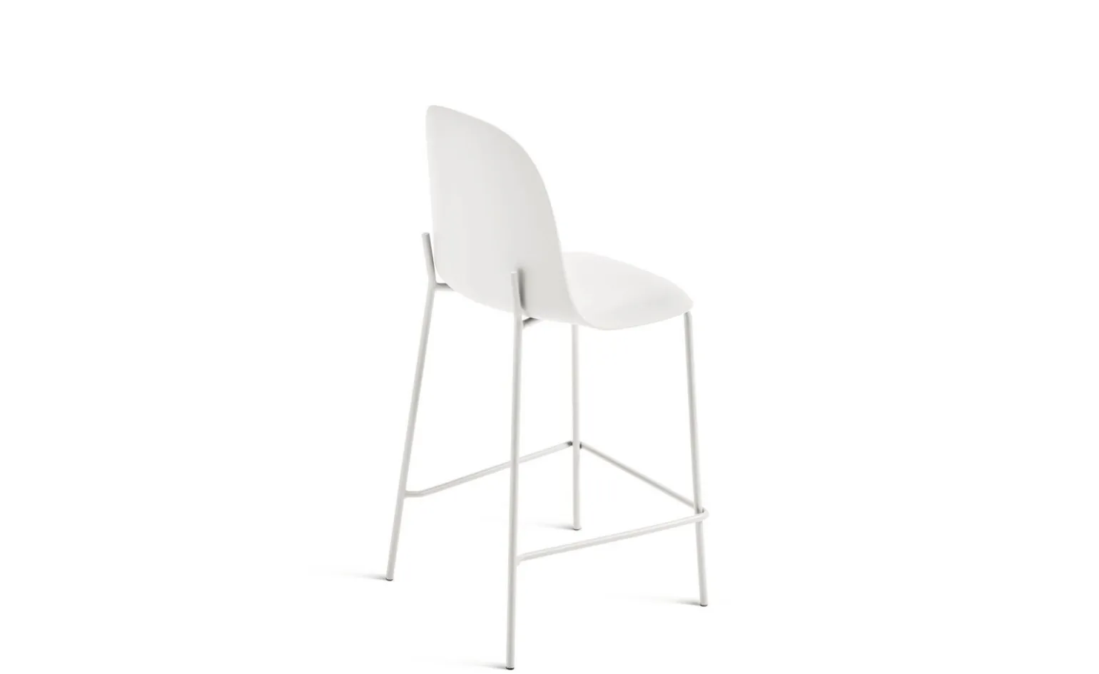 Aida sgabello colore bianco