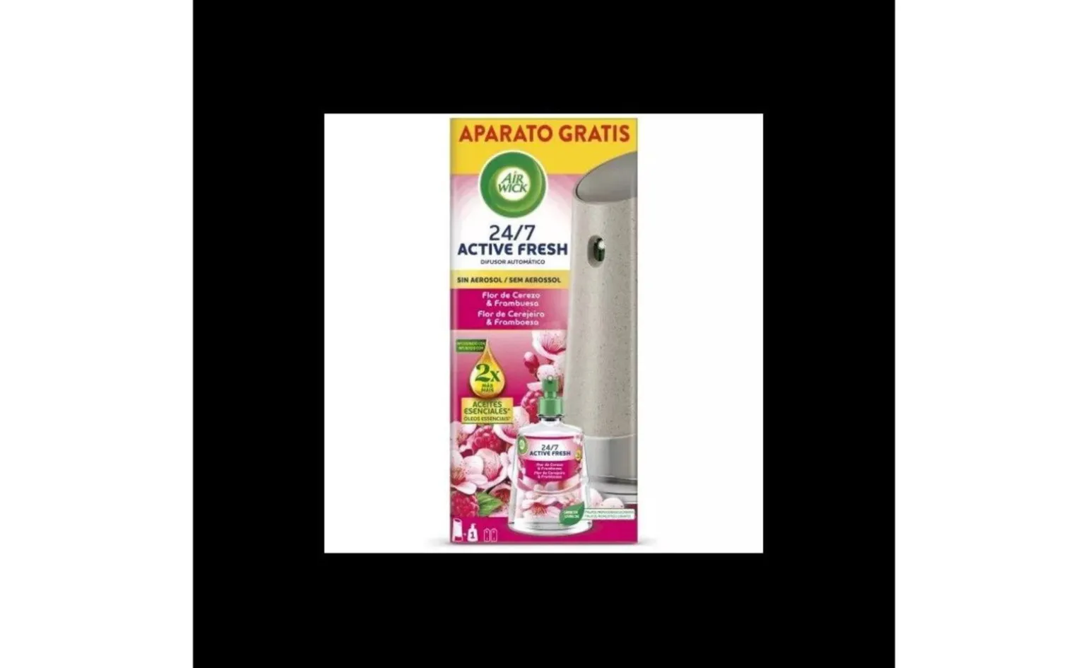 Air Wick Active Fresh con diffusore e ricarica ciliegia