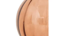 Alais vaso in vetro colore terracotta h20 cm