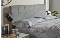 Alba letto piazza e mezza contenitore grigio chiaro