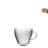 Alisei set 6 tazzine caffè in vetro