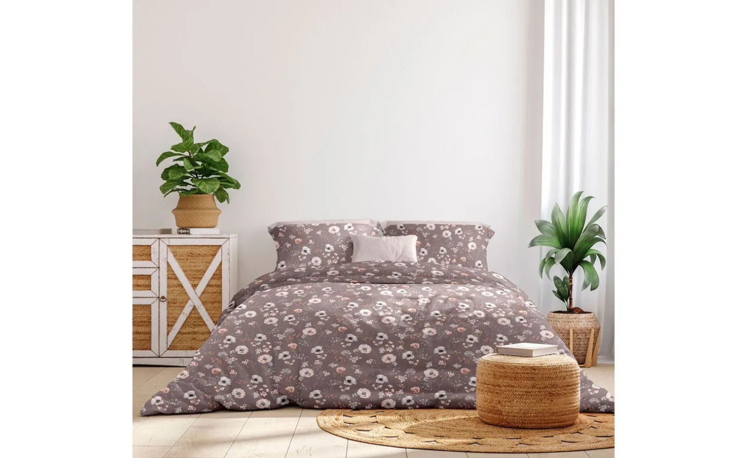 Allegra completo letto piazza e mezza in cotone