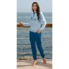 ALV by Alviero Martini Pigiama donna in jersey blu, taglie assortite