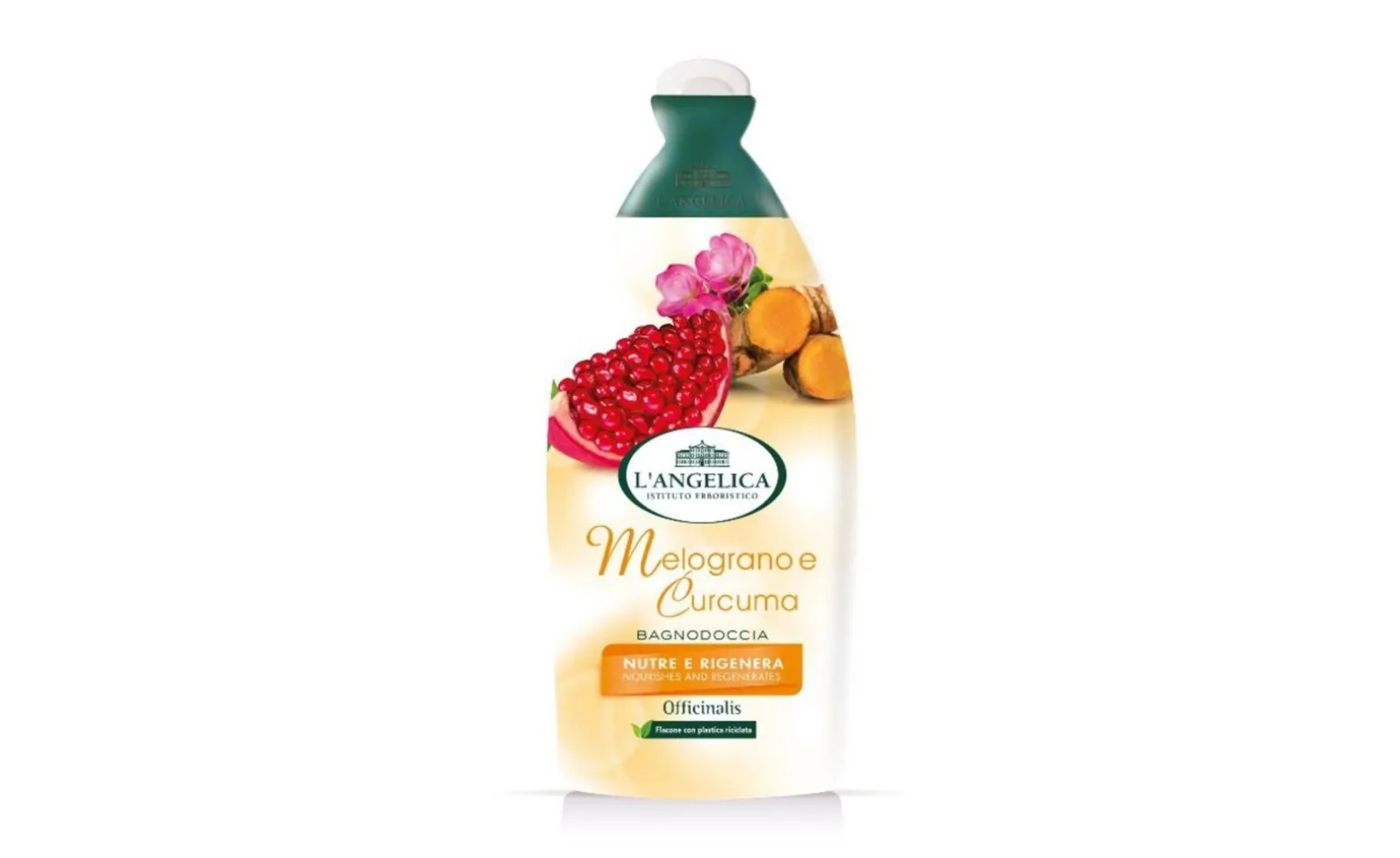 Angelica Bagnoschiuma 500 Ml Melograno E Curcuma