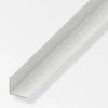 Angolare lati uguali 7,5 mm PVC bianco - 1 metro
