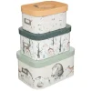 Animal scatola in cartone colorata 37x19 cm