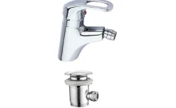 Antony miscelatore bidet cromo Ø40 cm