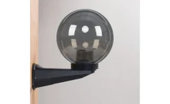 Applique esterna con braccio fumé diametro 200 cm