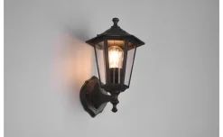 Applique esterna pienza up 6 lati nero