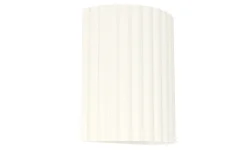 Applique glamis 2 luci 3 watt beige elegante e compatta