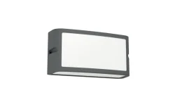 Applique led camarda 10,5 W grigia IP54