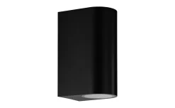 Applique led scogliera 2 x 5 W nera IP44