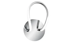 Appliques bologna metallo cromo LED D15xH26 cm