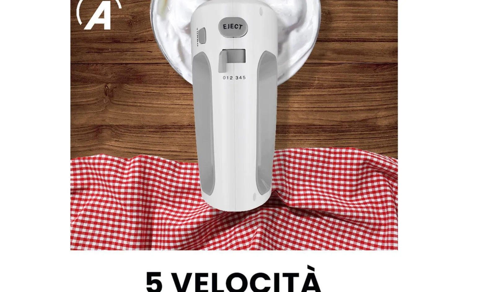 Ardes Sbattitore elettrico Spinny ARSBAT01