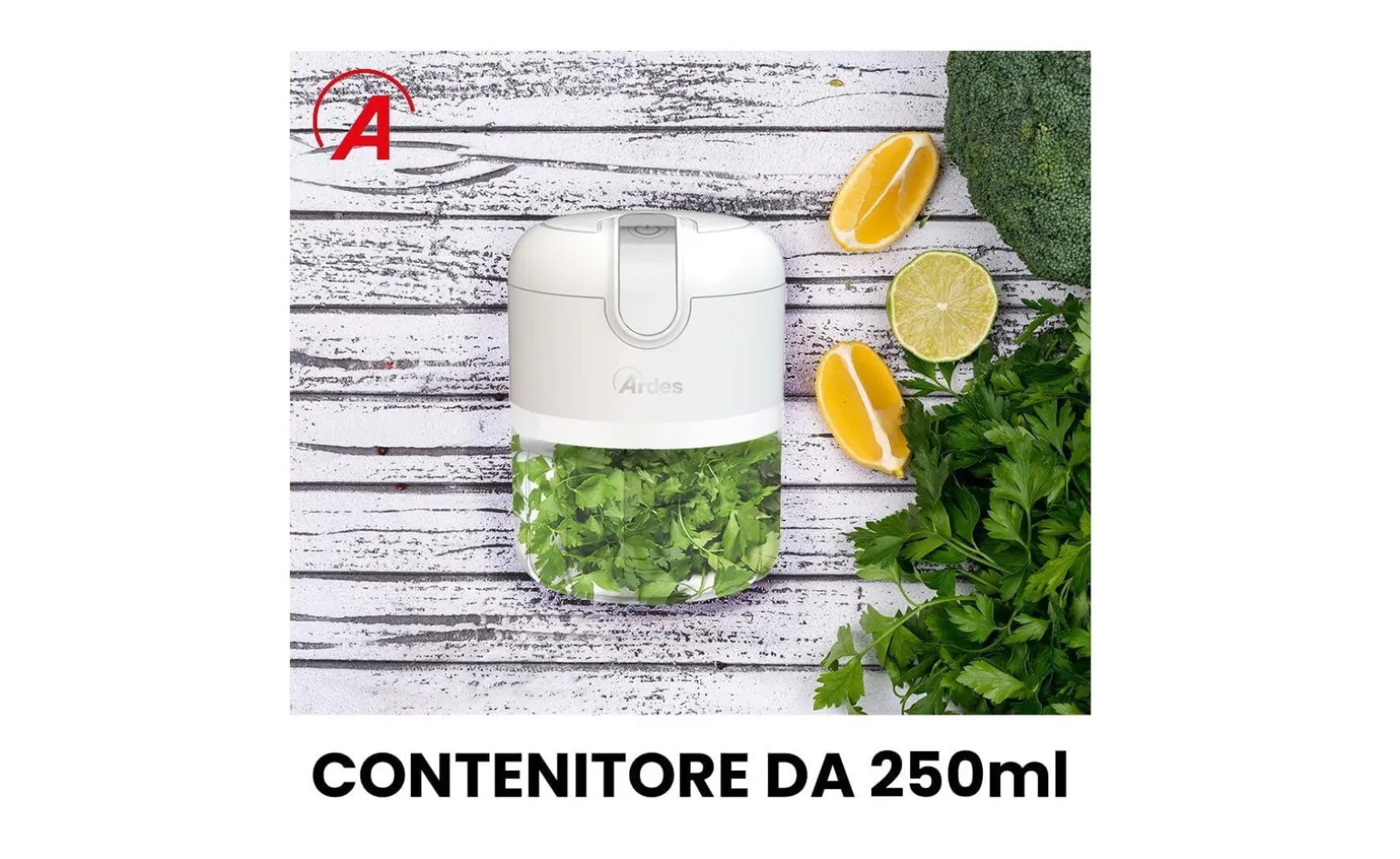 Ardes Tritatutto ricaricabile Atom ARCHOP02