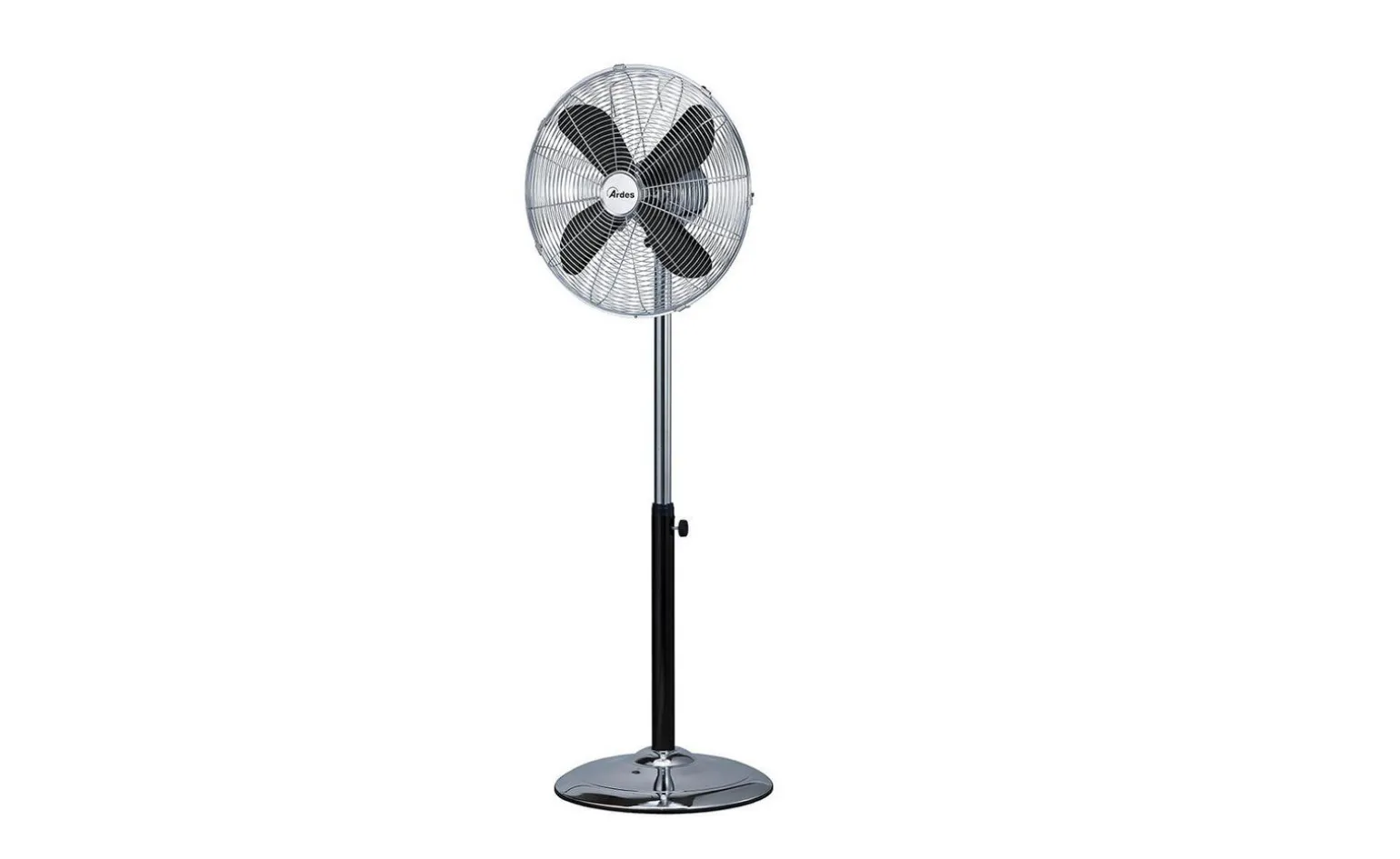 Ardes Ventilatore a piantana cromato 40cm Chrome 40PB