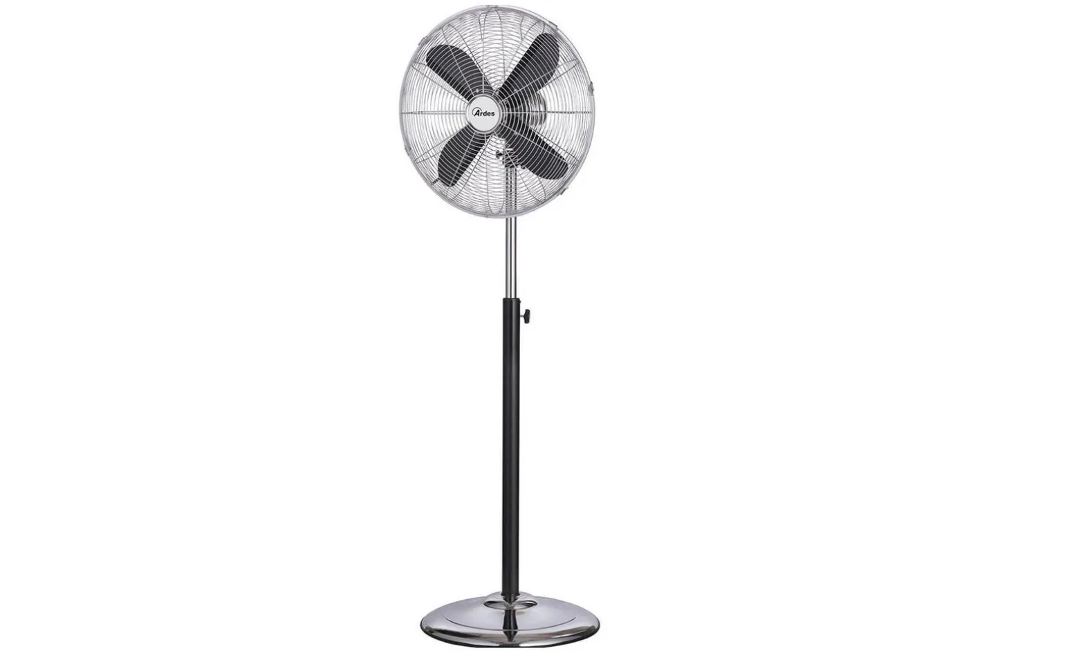 Ardes Ventilatore a piantana cromato 40cm Chrome 40PB