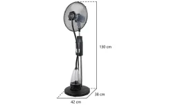 Ardes Ventilatore a piantana con umidificatore Humy