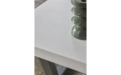 Ariel tavolino rettangolare piombo/nuvola frassino