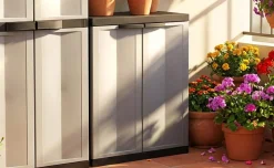 Armadio baltix basso 1 ripiano 65x37x85 cm