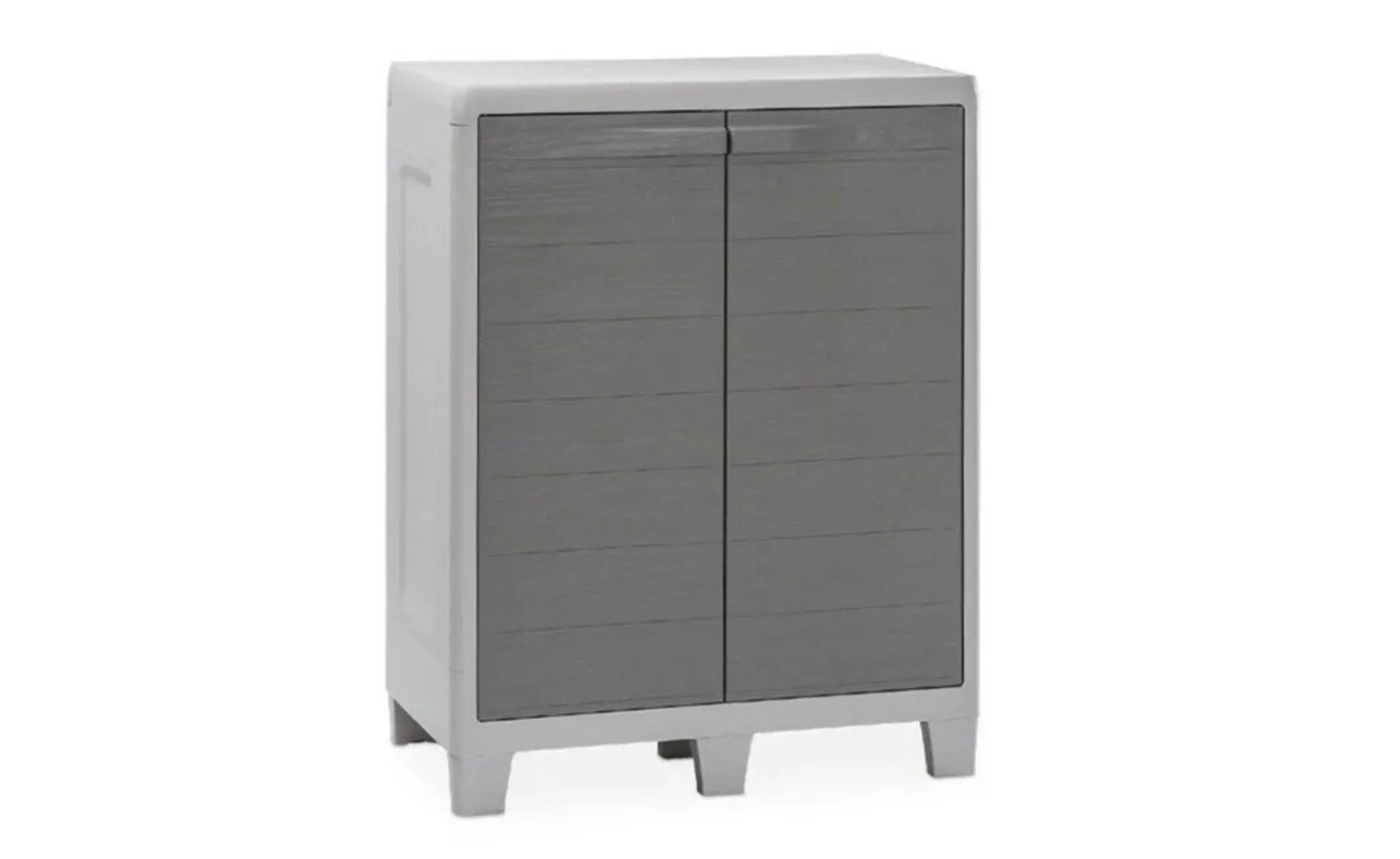 Armadio Woody's XL 2 ante in resina grigio