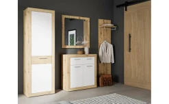 Asti appendiabiti in rovere artisan