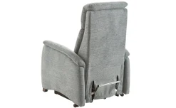Asyan poltrona relax con funzione cardio relax in tessuto azzurro