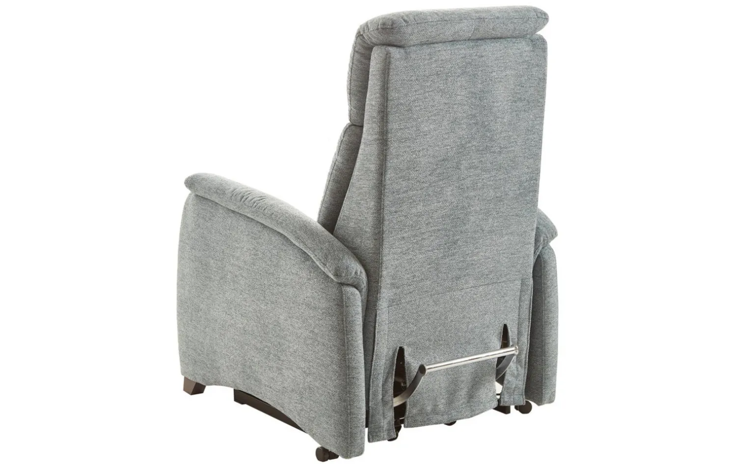 Asyan poltrona relax con funzione cardio relax in tessuto azzurro