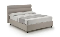 Baleari letto matrimoniale comfort tortora