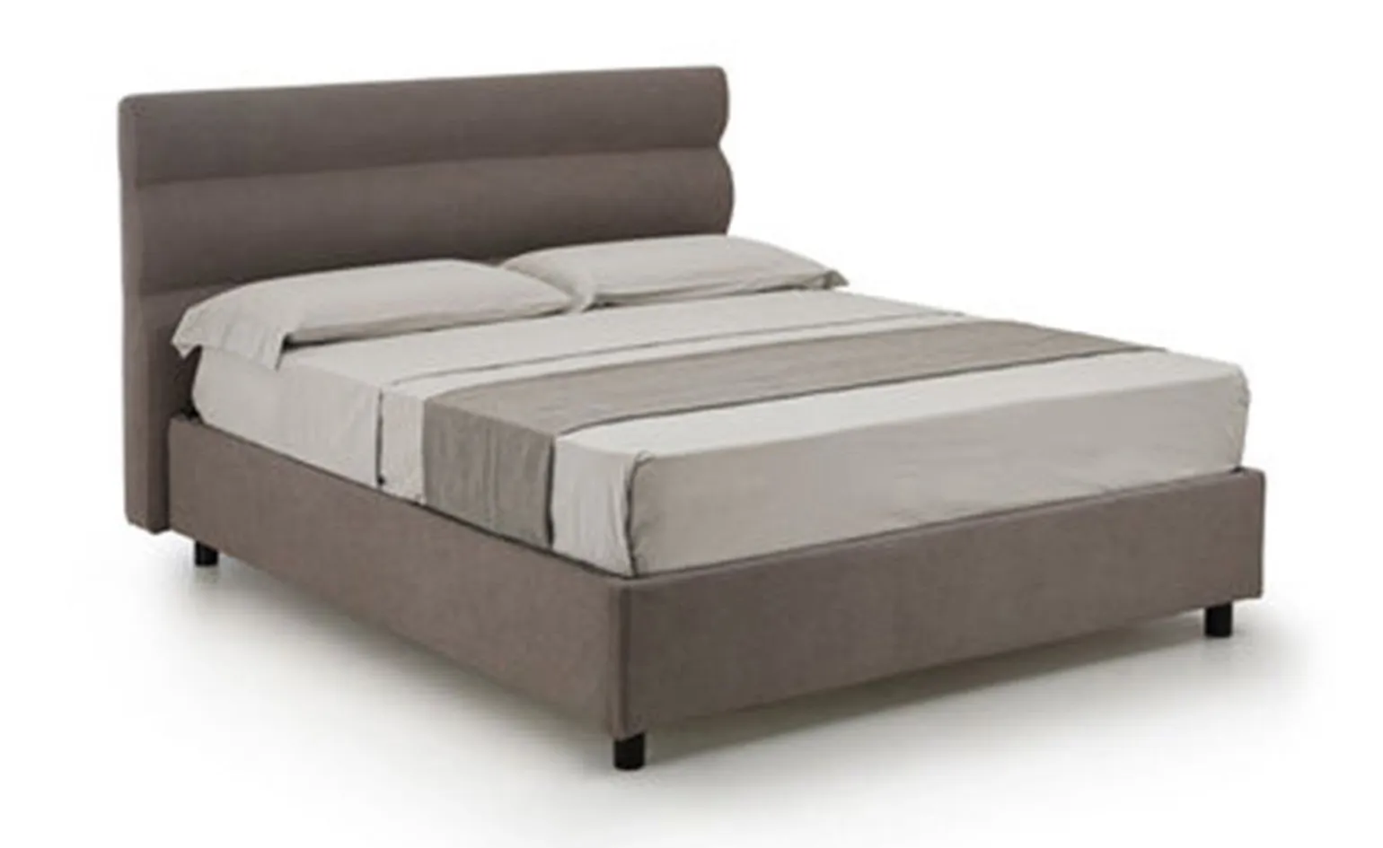 Baleari letto matrimoniale comfort marrone