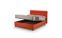 Baleari letto matrimoniale comfort arancione
