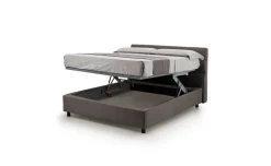 Baleari letto matrimoniale comfort antracite