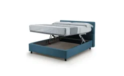 Baleari letto matrimoniale comfort blu