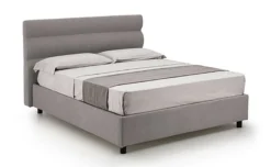 Baleari letto matrimoniale contenitore grigio