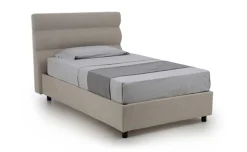 Baleari letto piazza e mezza comfort tortora