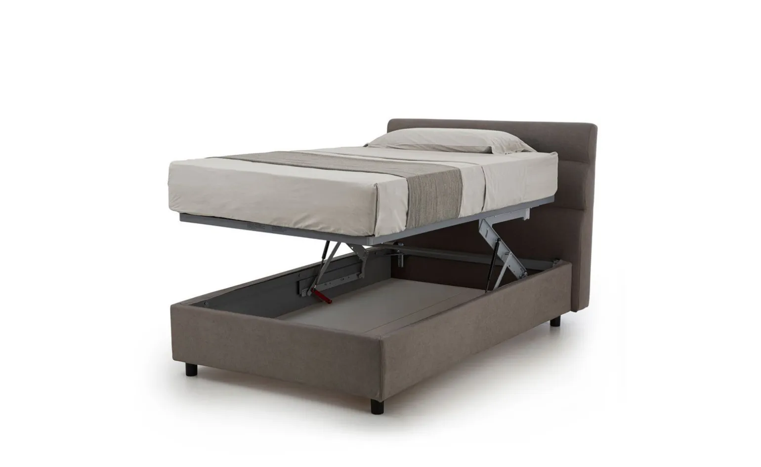 Baleari letto piazza e mezza comfort marrone