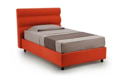Baleari letto piazza e mezza comfort arancione