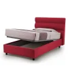 Baleari letto piazza e mezza comfort rosso